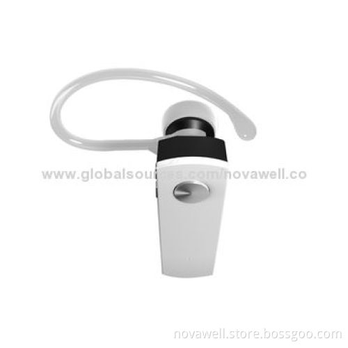 Stylish Bluetooth Mono Headset, High-quality, Low-cost, OEM Orders are Welcome